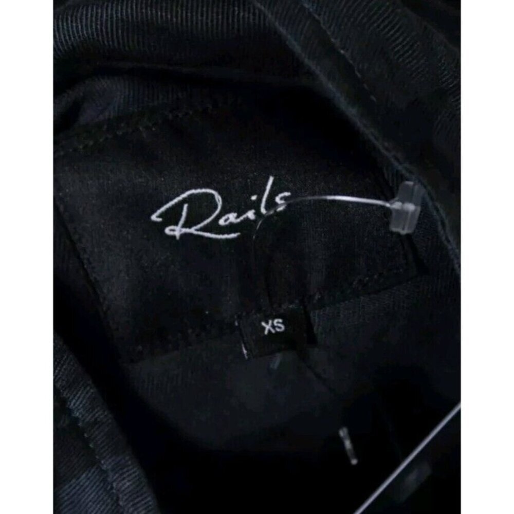 Rails Womens Star Print Drawstring Front Zip Jack… - image 4